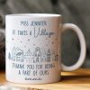 Thank You Exchange Gift For Team, Employee Appreciation It Takes A Village - Personalized Mug Thank You Exchange Gift For Team, Employee Appreciation It Takes A Village - Personalized Mug