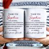 Thank You For Being A Part Of My Journey - Personalized Custom Coffee Mug - COL104_MG Thank You For Being A Part Of My Journey - Personalized Custom Coffee Mug - COL104_MG