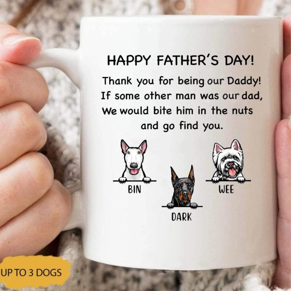 Thank You For Being My Daddy Dog Coffee Mug 889219 Thank You For Being My Daddy Dog Coffee Mug 889219