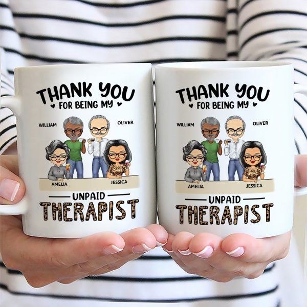 Thank You For Being My Emotional Coworker - Gifts For Colleagues, Besties - Personalized Mug Thank You For Being My Emotional Coworker - Gifts For Colleagues, Besties - Personalized Mug