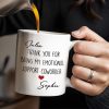 Thank You For Being My Emotional Support Coworker - Personalized Custom Coffee Mug - COL103_MG Thank You For Being My Emotional Support Coworker - Personalized Custom Coffee Mug - COL103_MG