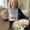 Thank You For Being My Mom - Sleeping Dog - Personalized Mug Thank You For Being My Mom - Sleeping Dog - Personalized Mug
