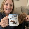 Thank You For Being My Mom - Sleeping Dog - Personalized Mug Thank You For Being My Mom - Sleeping Dog - Personalized Mug