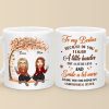 Thank You For Being My Unbiological Sister - Besties Personalized Custom Mug - Autumn Fall Gift For Best Friends, BFF, Sisters Thank You For Being My Unbiological Sister - Besties Personalized Custom Mug - Autumn Fall Gift For Best Friends, BFF, Sisters