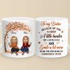 Thank You For Being My Unbiological Sister - Besties Personalized Custom Mug - Autumn Fall Gift For Best Friends, BFF, Sisters Thank You For Being My Unbiological Sister - Besties Personalized Custom Mug - Autumn Fall Gift For Best Friends, BFF, Sisters