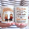 Thank You For Being My Unbiological Sister - Besties Personalized Custom Mug - Autumn Fall Gift For Best Friends, BFF, Sisters Thank You For Being My Unbiological Sister - Besties Personalized Custom Mug - Autumn Fall Gift For Best Friends, BFF, Sisters