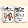 Thank You For Being My Unbiological Sister - Personalized Mug Thank You For Being My Unbiological Sister - Personalized Mug