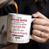Thank You For Being My Unbiological Sister, Elderly Women & Flowers - Personalized Custom Coffee Mug - BST392_MG Thank You For Being My Unbiological Sister, Elderly Women & Flowers - Personalized Custom Coffee Mug - BST392_MG