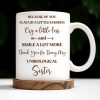 Thank You for Being My Unbiological Sister With Flowers - Personalized Custom Coffee Mug - BST504_MG Thank You for Being My Unbiological Sister With Flowers - Personalized Custom Coffee Mug - BST504_MG