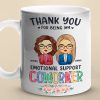 Thank You For Being My Unpaid Therapist - Coworker Personalized Custom Mug - Gift For Coworkers, Work Friends, Colleagues Thank You For Being My Unpaid Therapist - Coworker Personalized Custom Mug - Gift For Coworkers, Work Friends, Colleagues