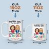 Thank You For Being My Unpaid Therapist - Coworker Personalized Custom Mug - Gift For Coworkers, Work Friends, Colleagues Thank You For Being My Unpaid Therapist - Coworker Personalized Custom Mug - Gift For Coworkers, Work Friends, Colleagues