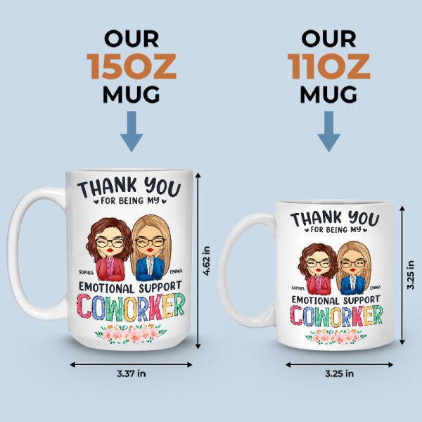 Thank You For Being My Unpaid Therapist - Coworker Personalized Custom Mug - Gift For Coworkers, Work Friends, Colleagues Thank You For Being My Unpaid Therapist - Coworker Personalized Custom Mug - Gift For Coworkers, Work Friends, Colleagues