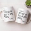 Thank You For Being My Unpaid Therapist - Personalized Custom Coffee Mug - BST540_MG