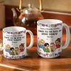 Thank You For Being My Unpaid Therapist Bestie - Personalized White Edge-to-Edge Mug Thank You For Being My Unpaid Therapist Bestie - Personalized White Edge-to-Edge Mug