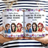Thank You For Being My Unpaid Therapist Bestie - Personalized White Edge-to-Edge Mug Thank You For Being My Unpaid Therapist Bestie - Personalized White Edge-to-Edge Mug