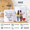 Thank You For Being My Unpaid Therapist Besties Backside - Personalized White Edge-to-Edge Mug Thank You For Being My Unpaid Therapist Besties Backside - Personalized White Edge-to-Edge Mug
