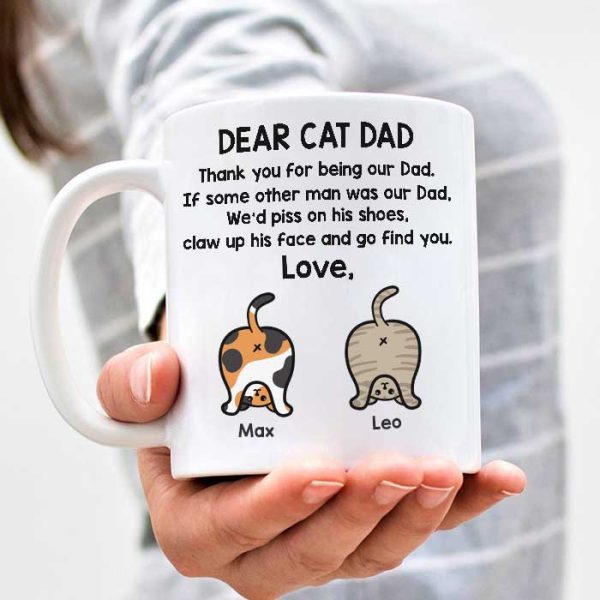 Thank You For Being Our Dad - Gift for Dad - Funny Personalized Mug Thank You For Being Our Dad - Gift for Dad - Funny Personalized Mug