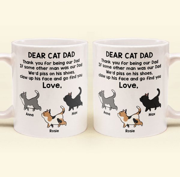Thank You For Being Our Dad - Personalized Mug Thank You For Being Our Dad - Personalized Mug