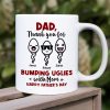 Thank You For Bumping Uglies With Mom, Gift For Dad, Personalized Mug, Sperm Mug, Father's Day Gift