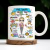 Thank You For Filling My Days With Sunshine, Heart, Star - Personalized Custom Coffee Mug - TEACH047_MG Thank You For Filling My Days With Sunshine, Heart, Star - Personalized Custom Coffee Mug - TEACH047_MG
