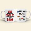 Thank You For Not Pulling Out, Gift For Dad, Personalized Mug, Funny Sperm Mug, Father's Day Gift 03OHHN080523