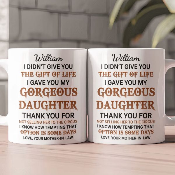 Thank You For Not Selling Her, Him To The Circus - Personalized Mug Thank You For Not Selling Her, Him To The Circus - Personalized Mug