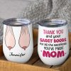 Thank You For Ruining Your Boobs, Gift For Mom, Personalized Mug, Saggy Boobs Mug, Mother's Day Gift Thank You For Ruining Your Boobs, Gift For Mom, Personalized Mug, Saggy Boobs Mug, Mother's Day Gift