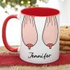 Thank You For Ruining Your Boobs, Gift For Mom, Personalized Mug, Saggy Boobs Mug, Mother's Day Gift Thank You For Ruining Your Boobs, Gift For Mom, Personalized Mug, Saggy Boobs Mug, Mother's Day Gift