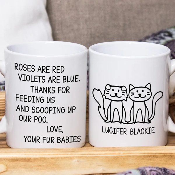 Thank You For Scooping Our Poo - Personalized Mug Thank You For Scooping Our Poo - Personalized Mug