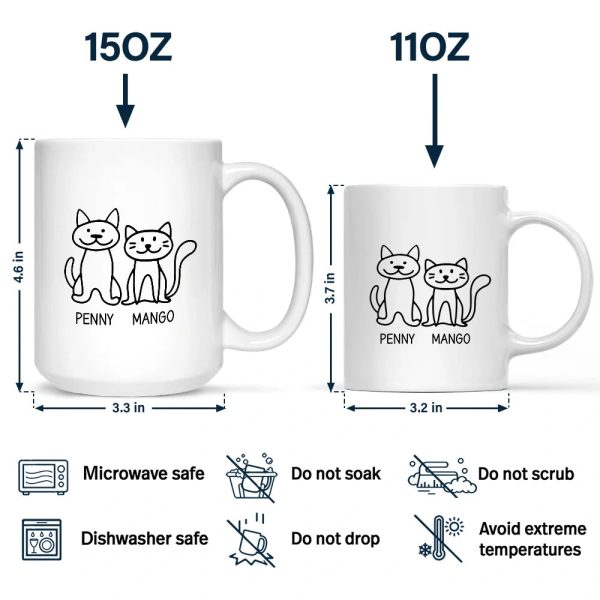 Thank You For Scooping Our Poo - Personalized Mug Thank You For Scooping Our Poo - Personalized Mug