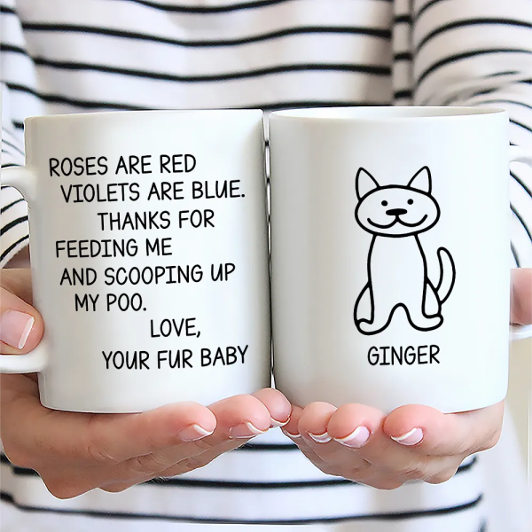Thank You For Scooping Our Poo - Personalized Mug Thank You For Scooping Our Poo - Personalized Mug