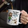 Thank You for Walking Me Hilarious Personalized White Ceramic Mug for Dog Walkers, Customizable with Dog, Perfect Gift for Pet Lovers Thank You for Walking Me Hilarious Personalized White Ceramic Mug for Dog Walkers, Customizable with Dog, Perfect Gift for Pet Lovers