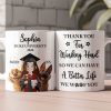 Thank You For Working Hard So We Can Have A Better Life - Personalized Mug Thank You For Working Hard So We Can Have A Better Life - Personalized Mug