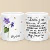 Thank You From The Bottom Of My Heart - Bestie Personalized Custom Mug - Christmas Gift For Best Friends, BFF, Sisters Thank You From The Bottom Of My Heart - Bestie Personalized Custom Mug - Christmas Gift For Best Friends, BFF, Sisters