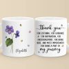 Thank You From The Bottom Of My Heart - Bestie Personalized Custom Mug - Christmas Gift For Best Friends, BFF, Sisters Thank You From The Bottom Of My Heart - Bestie Personalized Custom Mug - Christmas Gift For Best Friends, BFF, Sisters