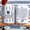Thank You Furry Much, Precious Dog Groomers, Bone And Paw Prints - Personalized Custom Coffee Mug - DOG069_MG Thank You Furry Much, Precious Dog Groomers, Bone And Paw Prints - Personalized Custom Coffee Mug - DOG069_MG