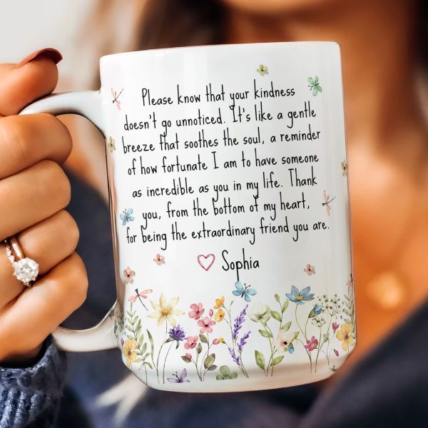 Thank You Gifts For Boss, Coworkers, Friends, Family - For Being The Extraordinary Friend - Personalized Mug Thank You Gifts For Boss, Coworkers, Friends, Family - For Being The Extraordinary Friend - Personalized Mug
