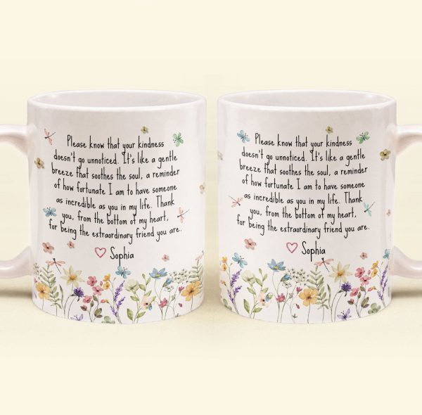Thank You Gifts For Boss, Coworkers, Friends, Family - For Being The Extraordinary Friend - Personalized Mug Thank You Gifts For Boss, Coworkers, Friends, Family - For Being The Extraordinary Friend - Personalized Mug