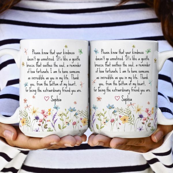Thank You Gifts For Boss, Coworkers, Friends, Family - For Being The Extraordinary Friend - Personalized Mug Thank You Gifts For Boss, Coworkers, Friends, Family - For Being The Extraordinary Friend - Personalized Mug