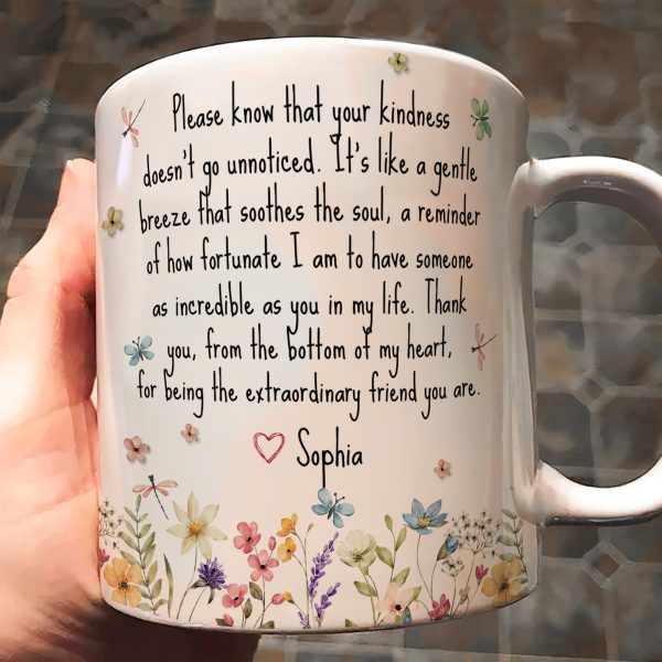 Thank You Gifts For Boss, Coworkers, Friends, Family - For Being The Extraordinary Friend - Personalized Mug Thank You Gifts For Boss, Coworkers, Friends, Family - For Being The Extraordinary Friend - Personalized Mug