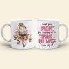 Thank You Mom For Teaching Us To Spread Our Wings - Funny Mom Bird Owl - Personalized Coffee Mug - Mother's Day Gift - Mother's Day Mug - Gift For Mom