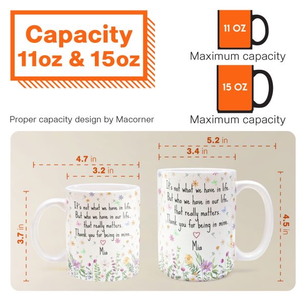 Thank You Mug - Mentor Appreciation For Coworkers, Family, Leader, Boss - Personalized Mug Thank You Mug - Mentor Appreciation For Coworkers, Family, Leader, Boss - Personalized Mug