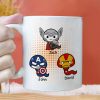 Thanks Dad For Knocking Mom And Creating These Masterpieces - Gift For Father's Day - Personalized Ceramic Mug Thanks Dad For Knocking Mom And Creating These Masterpieces - Gift For Father's Day - Personalized Ceramic Mug
