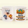 Thanks Dad For Knocking Mom And Creating These Masterpieces - Gift For Father's Day - Personalized Ceramic Mug Thanks Dad For Knocking Mom And Creating These Masterpieces - Gift For Father's Day - Personalized Ceramic Mug
