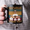 Thanks, Dad. We're Awesome (Dark Version) - Personalized Mug Thanks, Dad. We're Awesome (Dark Version) - Personalized Mug