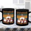 Thanks, Dad. We're Awesome (Dark Version) - Personalized Mug Thanks, Dad. We're Awesome (Dark Version) - Personalized Mug