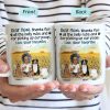 Thanks For All The Belly Rubs - Gift For Dog Mom, Dog Dad, Cat Mom, Cat Dad - Personalized Mug Thanks For All The Belly Rubs - Gift For Dog Mom, Dog Dad, Cat Mom, Cat Dad - Personalized Mug