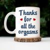 Thanks For All The Orgasms Backside - Anniversary, Funny Gift For Couples, Family - Personalized Mug Thanks For All The Orgasms Backside - Anniversary, Funny Gift For Couples, Family - Personalized Mug