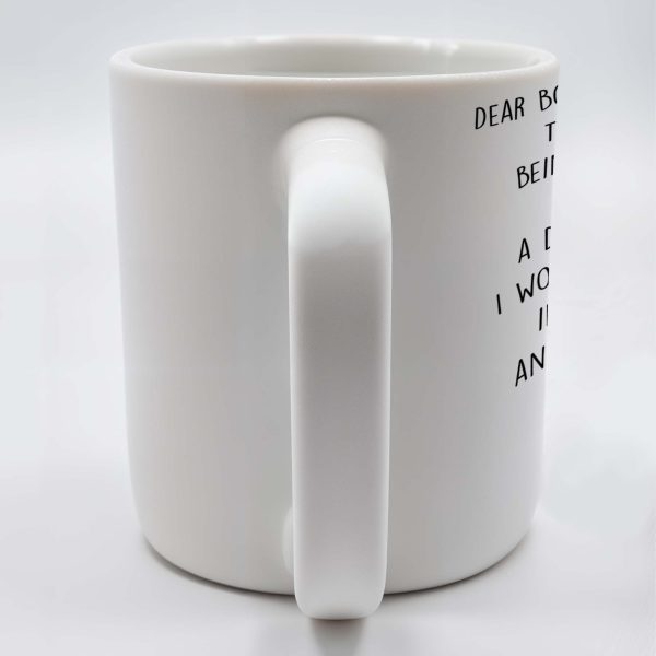 Thanks For Being My Boss Appreciation Coffee Mug - Personalized Custom Coffee Mug - COL028_MG Thanks For Being My Boss Appreciation Coffee Mug - Personalized Custom Coffee Mug - COL028_MG