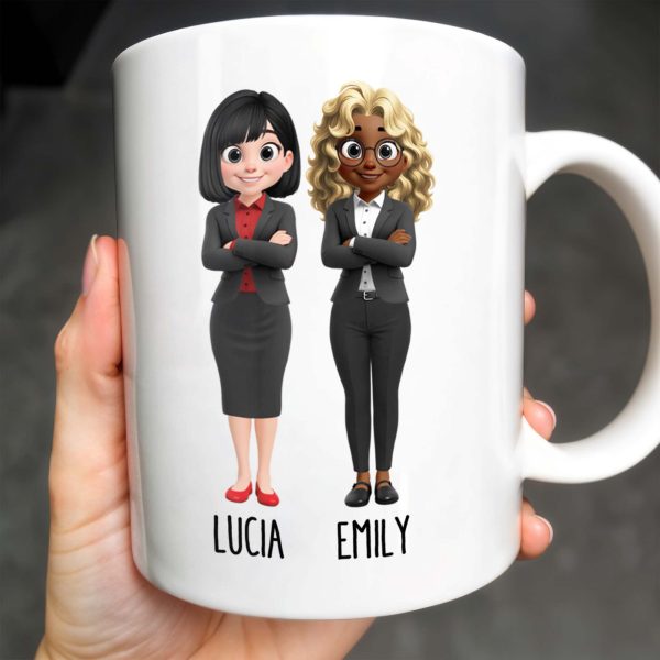 Thanks For Being My Coworker, Fun Coworker Appreciation - Personalized Custom Coffee Mug - COL126_MG Thanks For Being My Coworker, Fun Coworker Appreciation - Personalized Custom Coffee Mug - COL126_MG